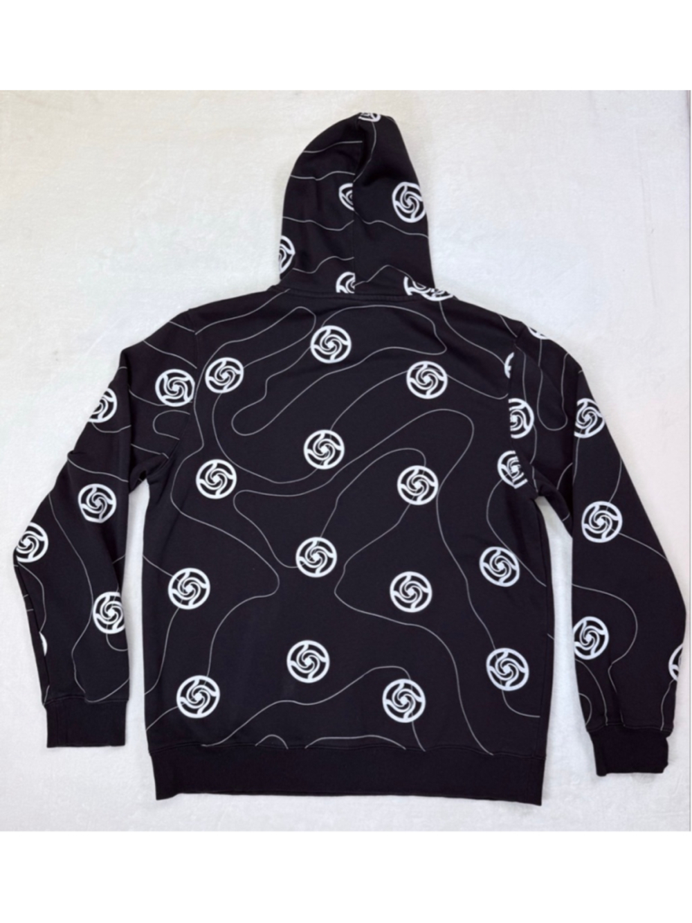 Men's Jujutsu Kaisen Black & White Designed Casual Hoodie Large - Picture 7 of 13